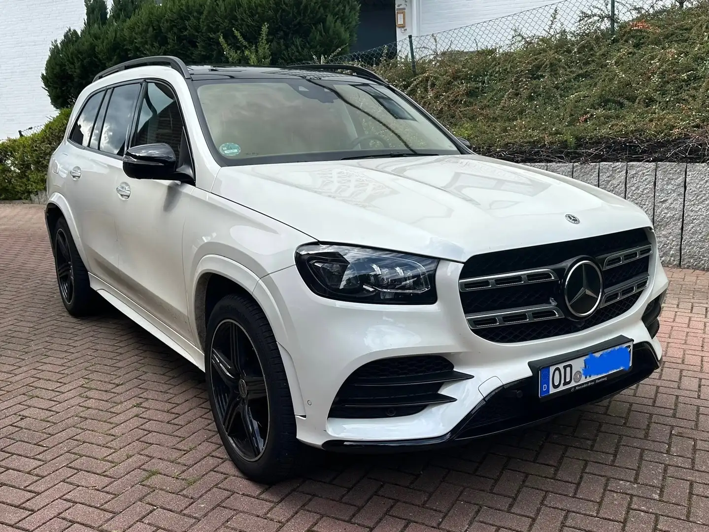 Mercedes-Benz GLS 580 4M*AMG*Nicht*HeadUp*360*AHK*Burmester* Blanco - 1