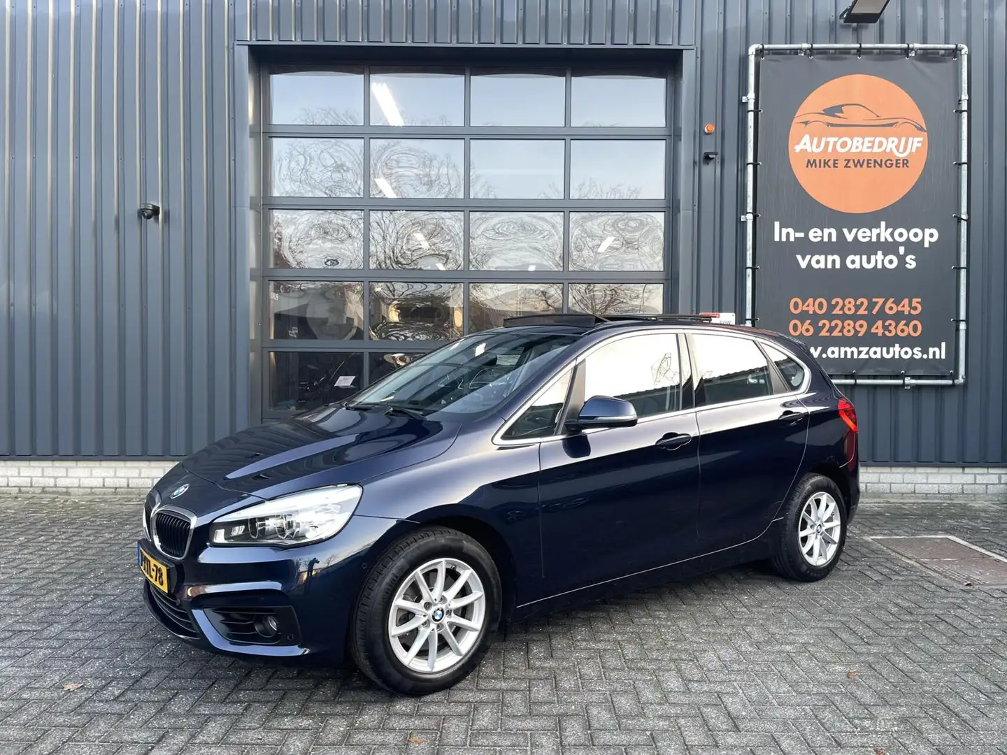 BMW 218 2-serie Active Tourer 218i AUT. PANORAMADAK|HUD|LE Bleu - 1