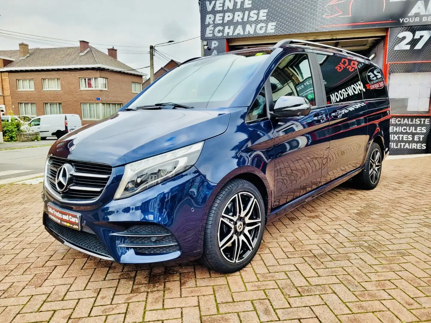 Mercedes-Benz V 250 V 250 d PCK AMG FULL OPTIONS 7 PLACES TVA COMPRISE Bleu - 1