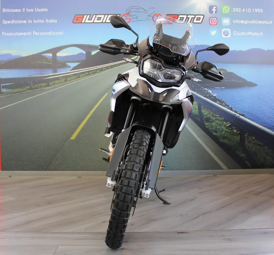 BMW F 850 GS 2020 - km 15376 Weiß - 2