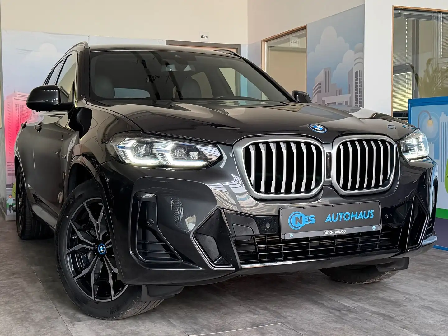 BMW X3 30e xD*M SPORT*LASER*KAM*HEAD UP*KEY*HiFi*19' Gris - 2