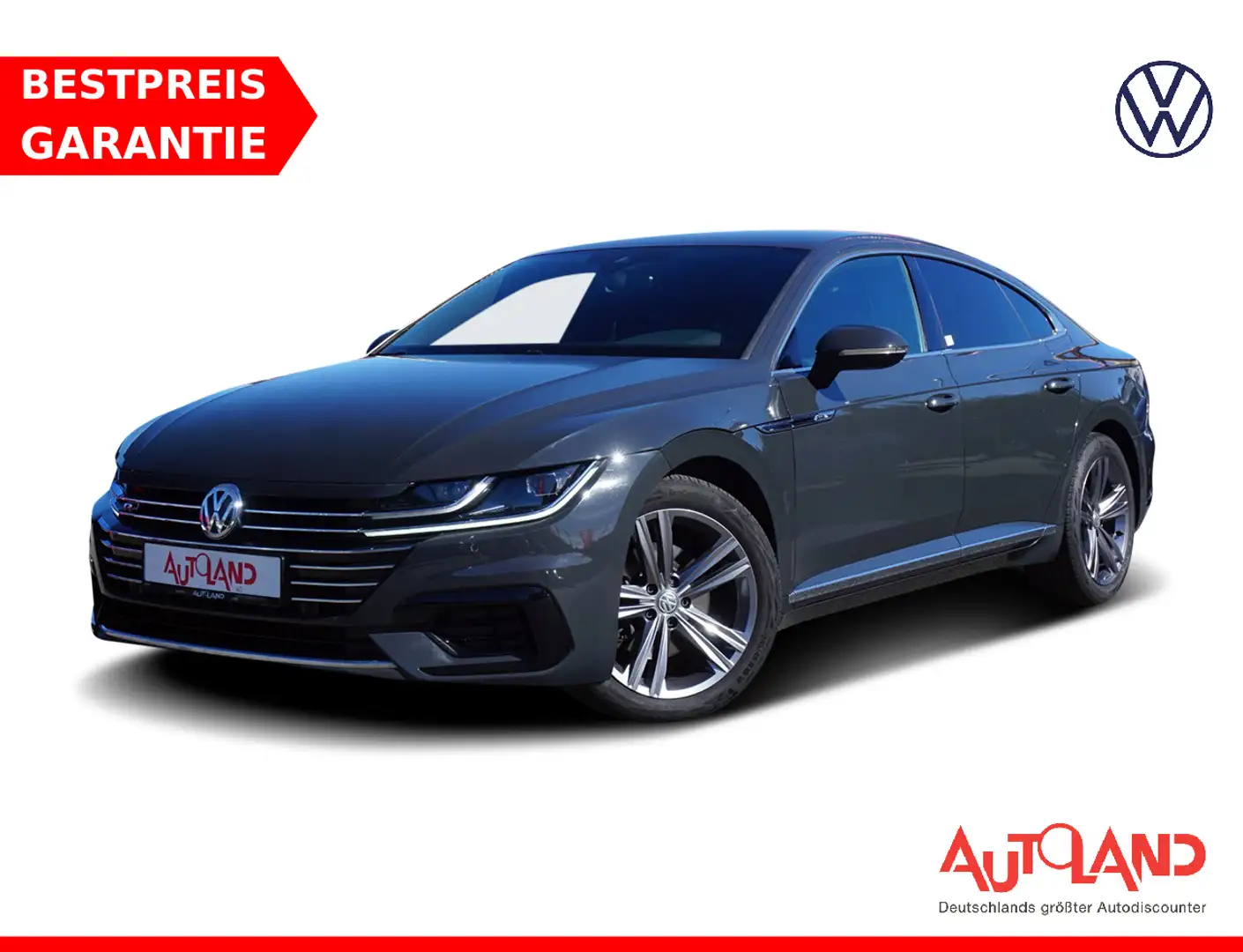 Volkswagen Arteon 2.0 TSI R-Line DSG LED Navi ACC Kamera Grau - 1