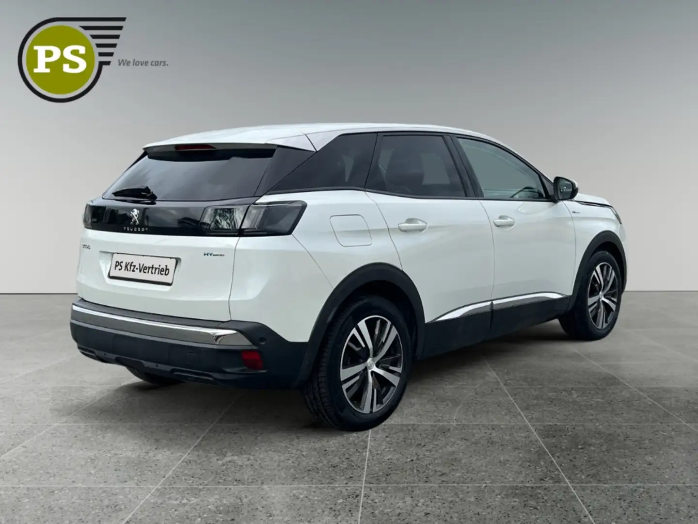Peugeot 3008 Hybrid 225 Allure 1.6 Plug-In EU6d Navi Digitales Weiß - 2