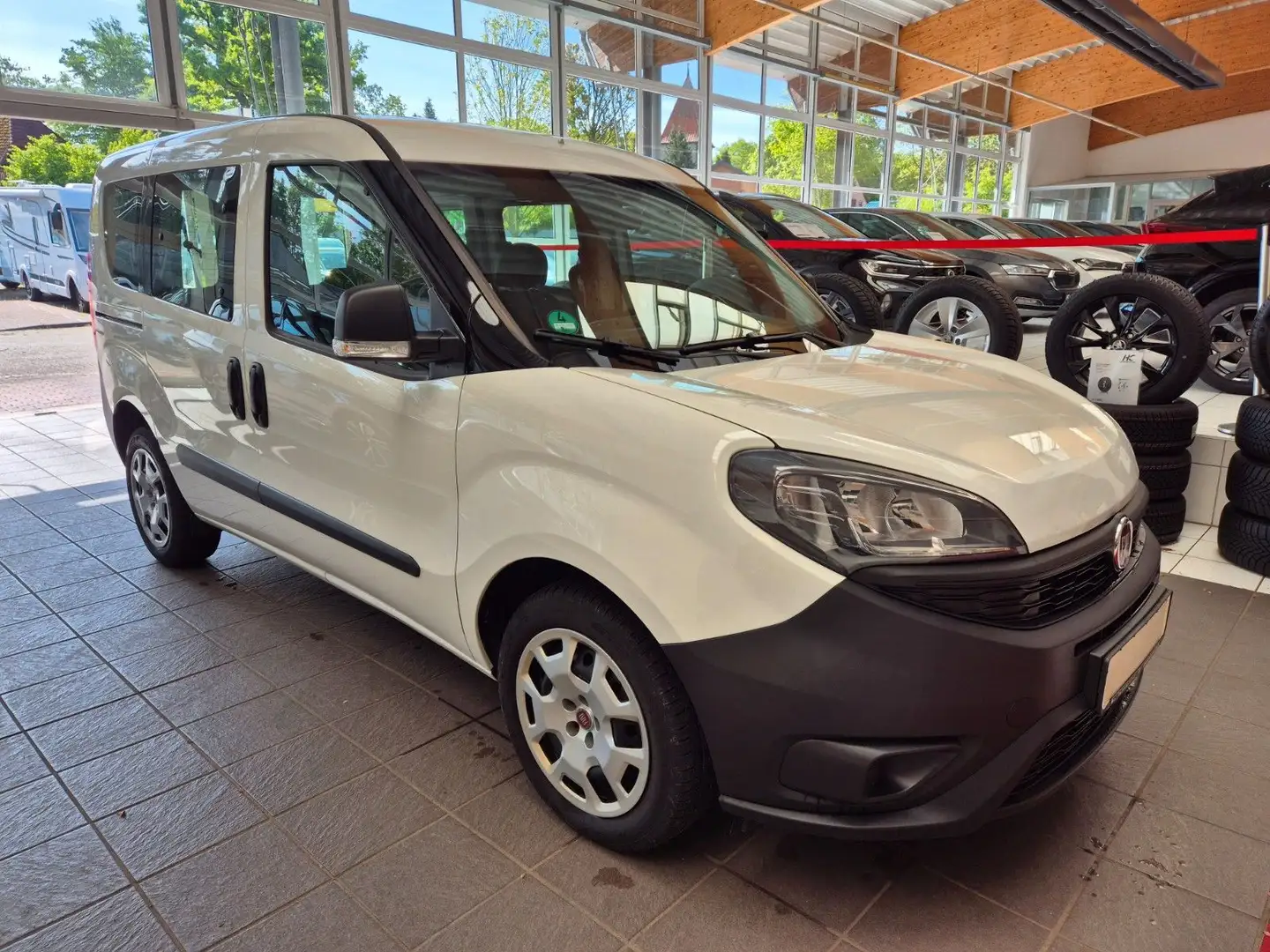 Fiat Doblo Kombi Navi Rückfahrkamera DAB 1Hand Blanco - 2