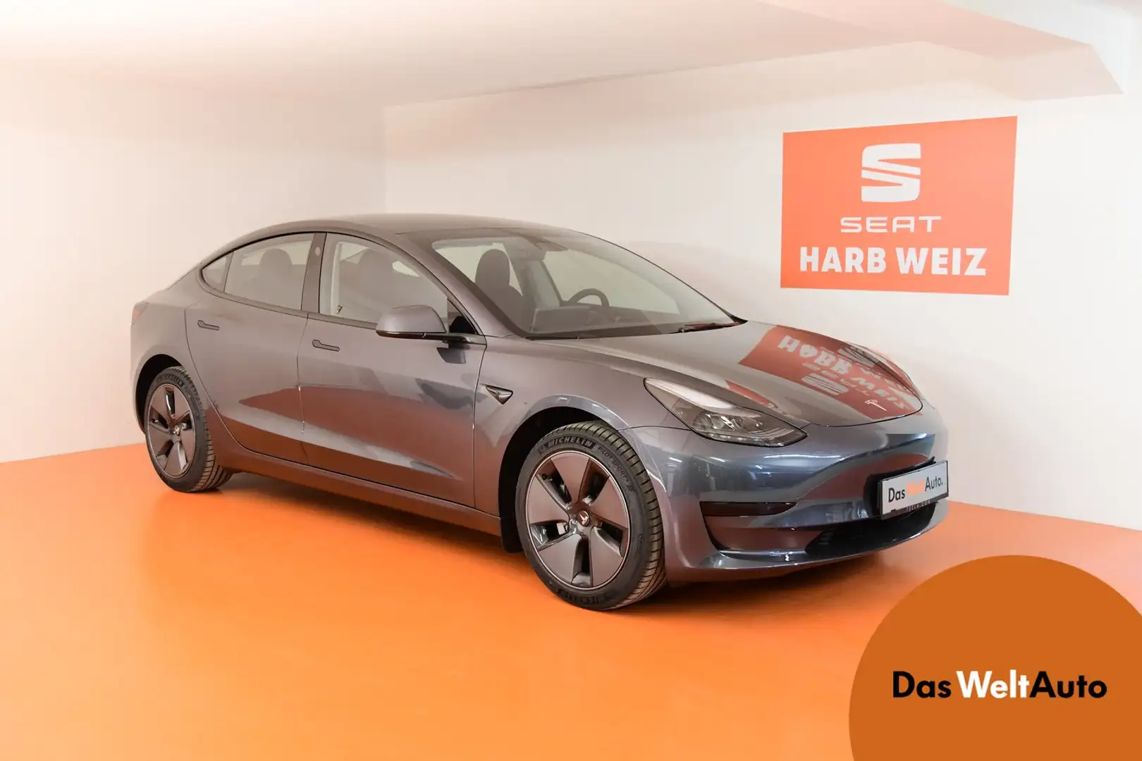 Tesla Model 3 Long Range 75kWh Stříbrná - 1
