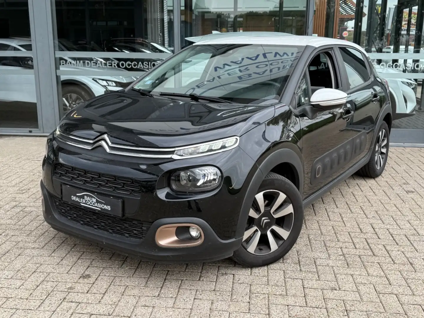 Citroen C3 1.2 PT ORIGINS EDITION AIRCO LMV NAVI PDC-CAMERA Noir - 1