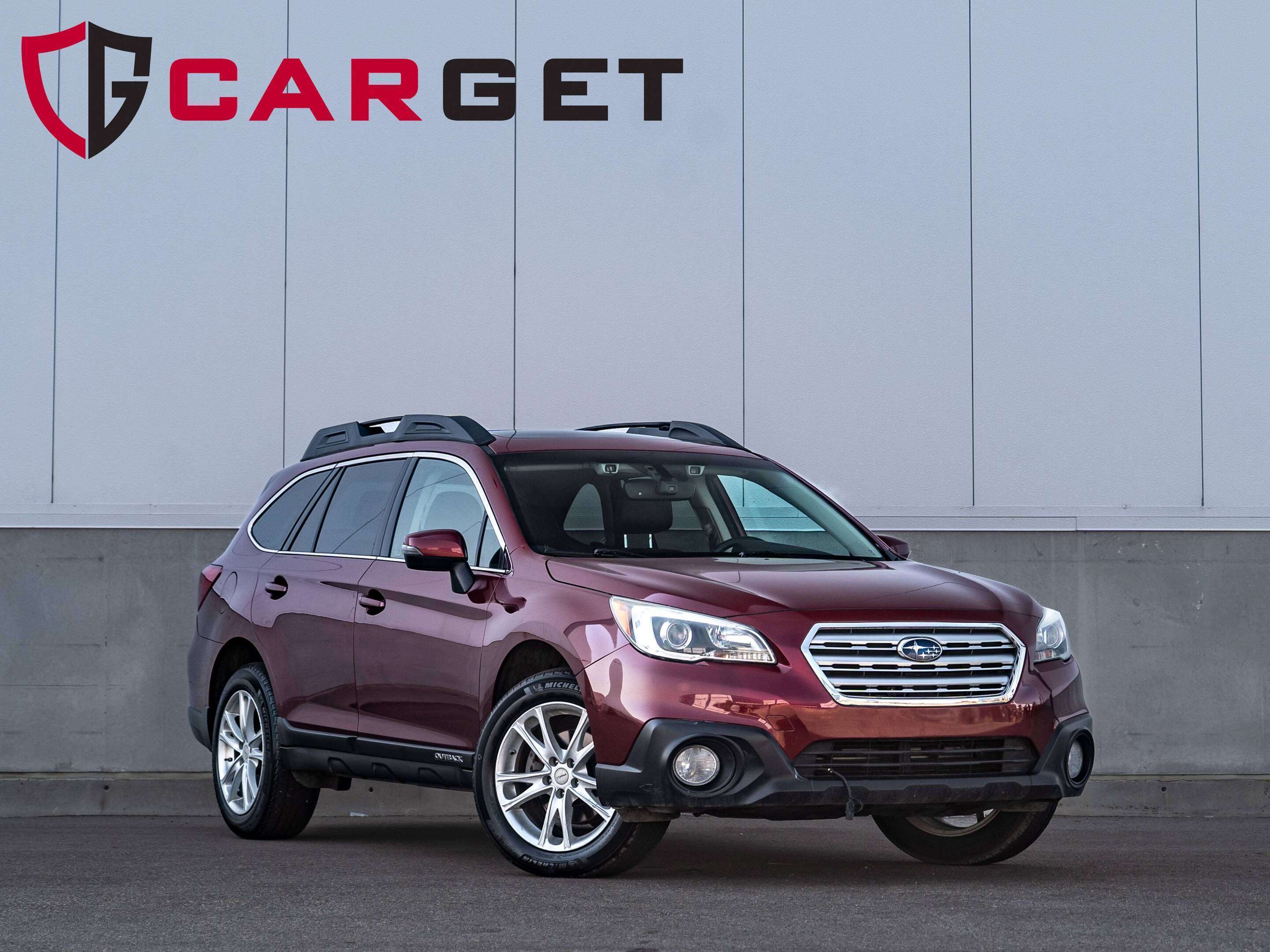 Red 2017 Subaru Outback Wagon All-Wheel Drive Automatic
