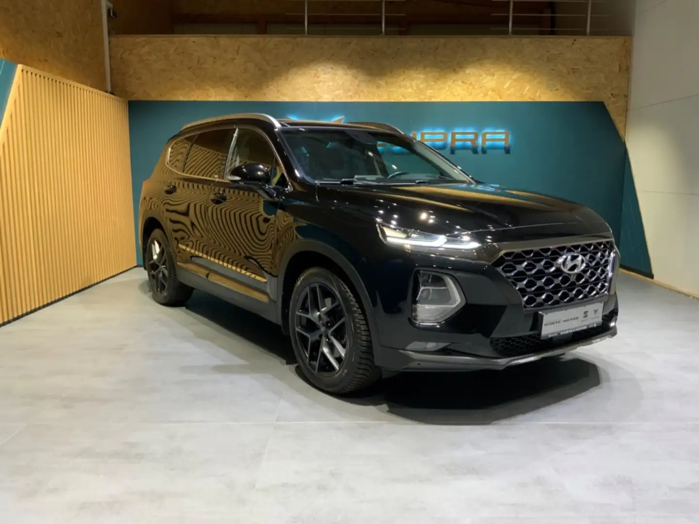 Hyundai SANTA FE Premium 2.2DRDi Autom. 4WD+AHK+Sitzhzg Noir - 2