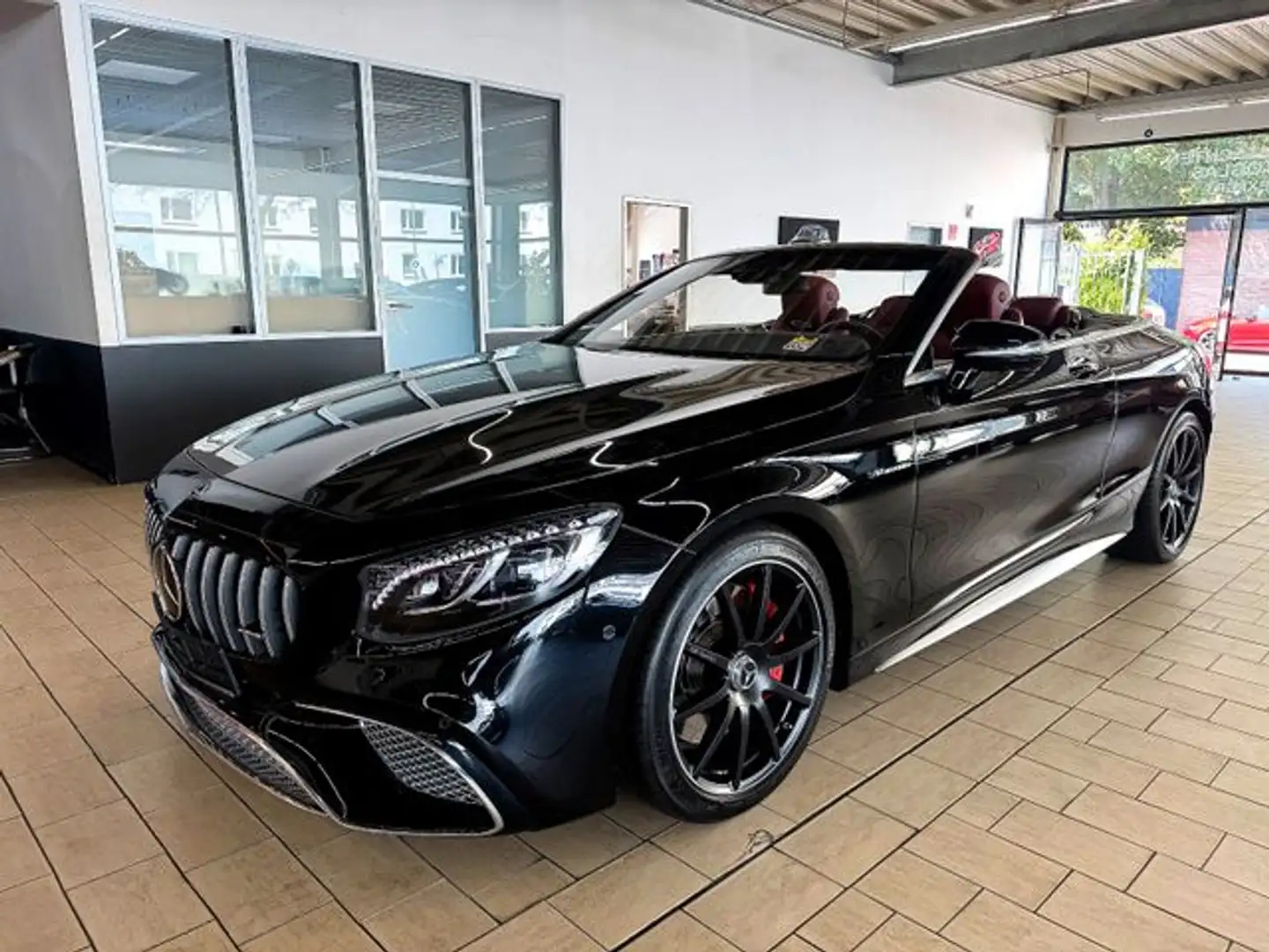 Mercedes-Benz S 63 AMG 4M *FACELIFT+VOLLAUS+LEDER-ROT+20'AMG* Schwarz - 2