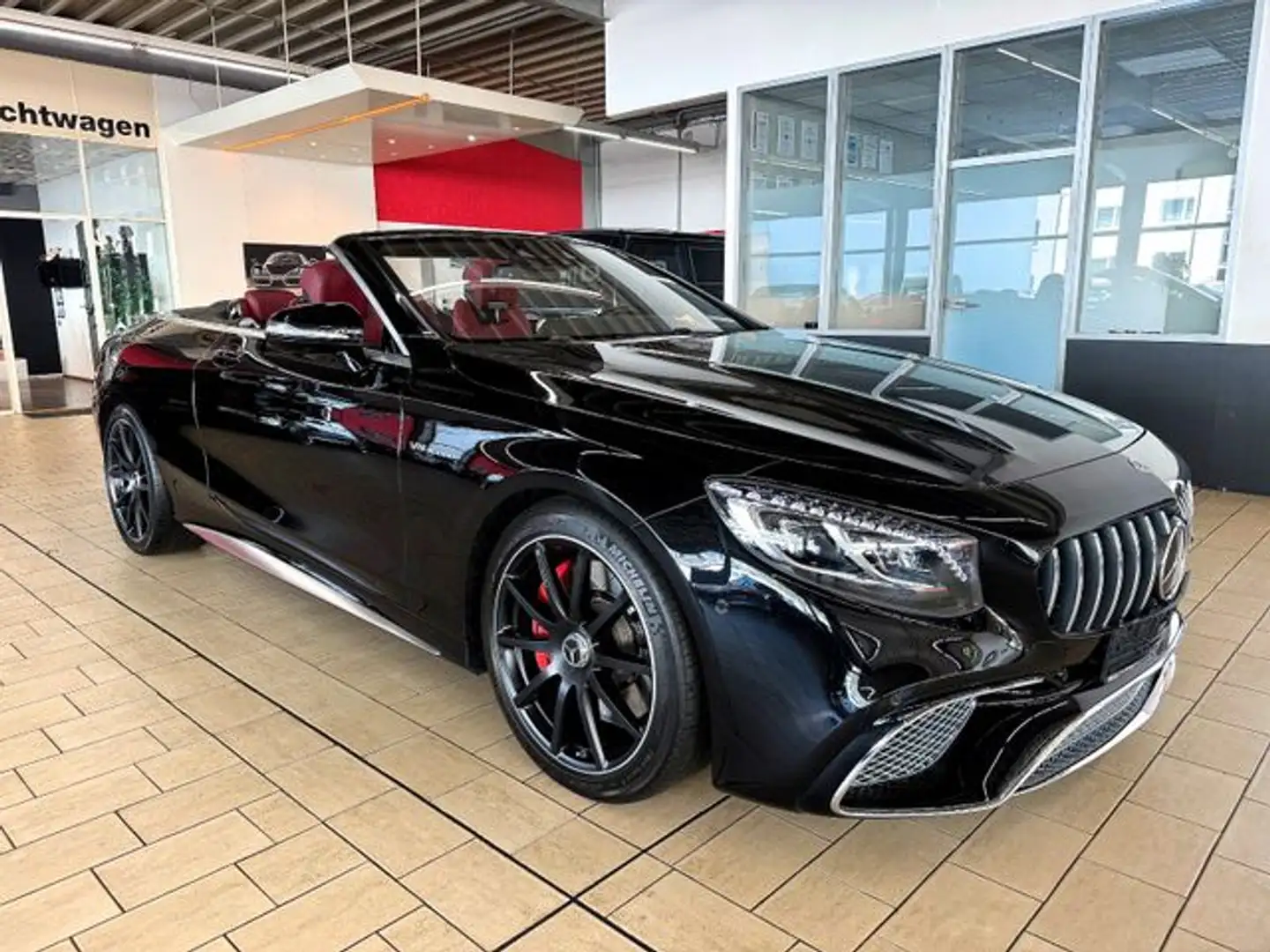 Mercedes-Benz S 63 AMG 4M *FACELIFT+VOLLAUS+LEDER-ROT+20'AMG* Schwarz - 1
