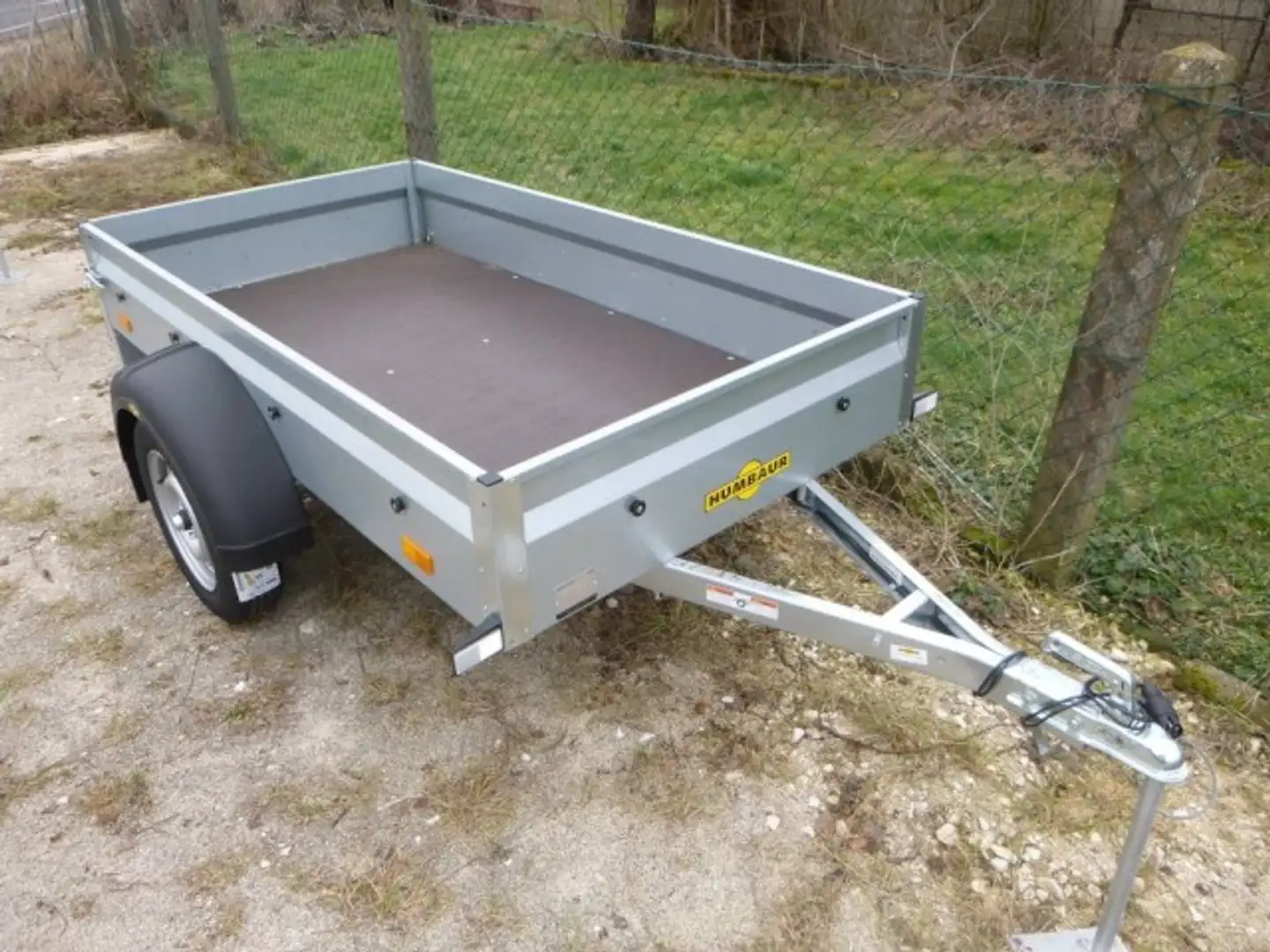 Humbaur Steely Tieflader, 750 kg, 2050 x 1095 x 300 mm - 2