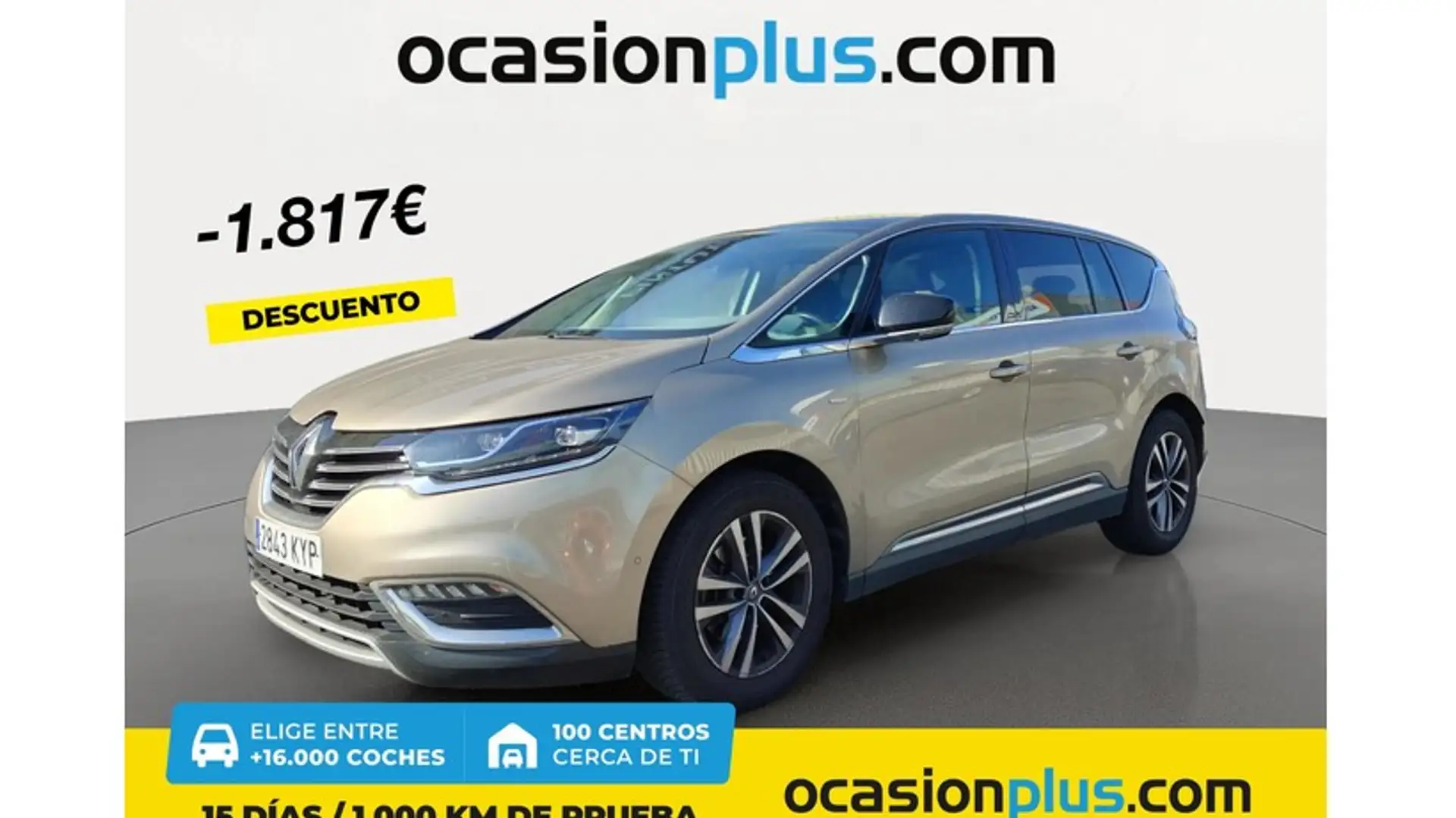 Renault Espace Blue dCi TT Limited EDC 118kW Beige - 1