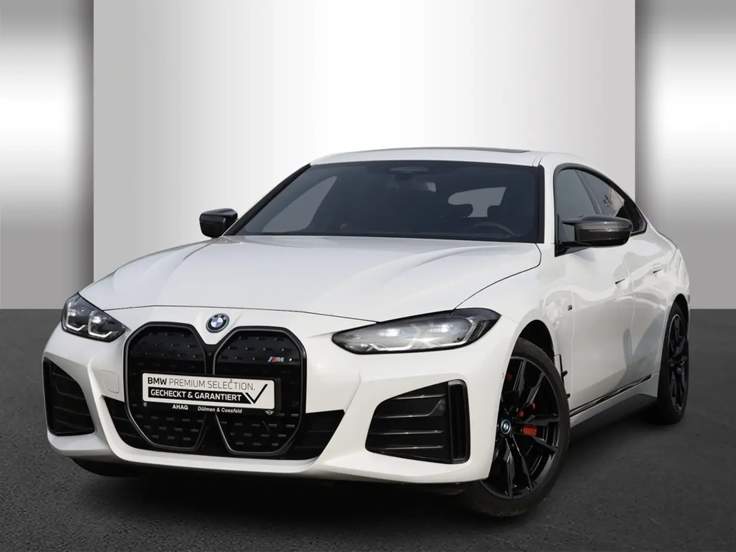 BMW i4 M50 Klimaaut. Glasdach AHK Adaptives Fahrwerk Blanc - 2