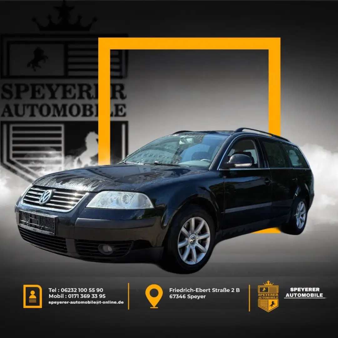 Volkswagen Passat Variant Comfortline|NAVI|SHZ|AHK|KLIMAAUT Noir - 1