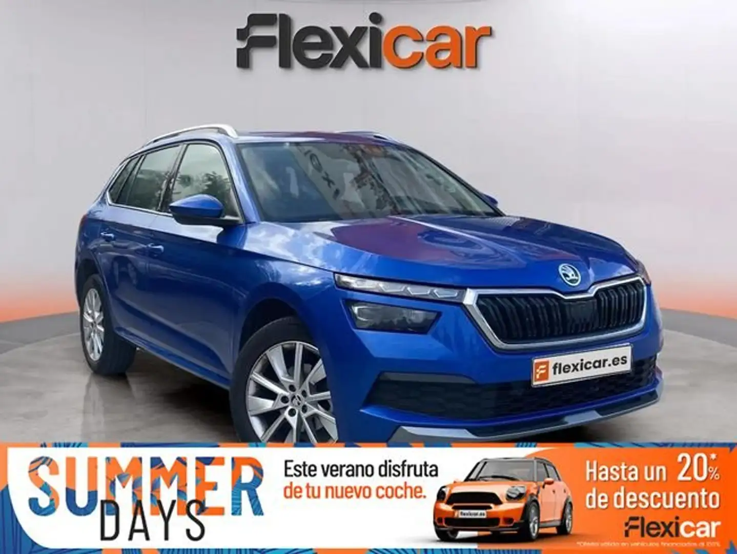 Skoda Kamiq 1.0+TSI+81kW+%28110CV%29+Style Azul - 1