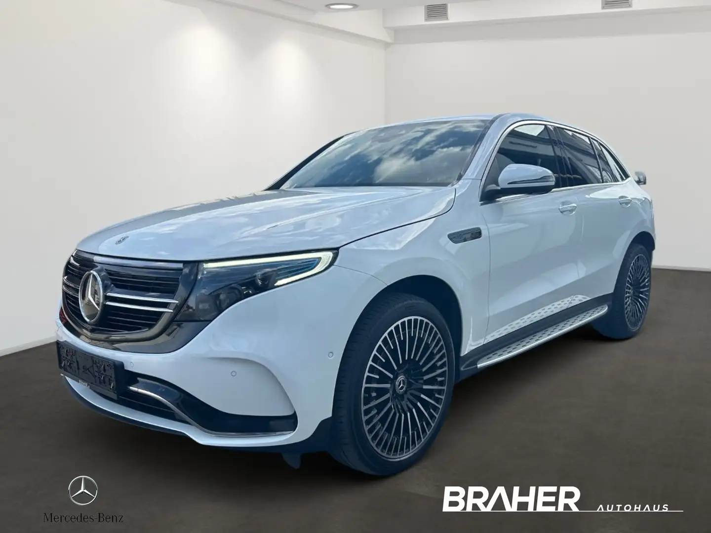 Mercedes-Benz EQC 400 4MATIC Austria Edition Distr KeyGo PTS Weiß - 1