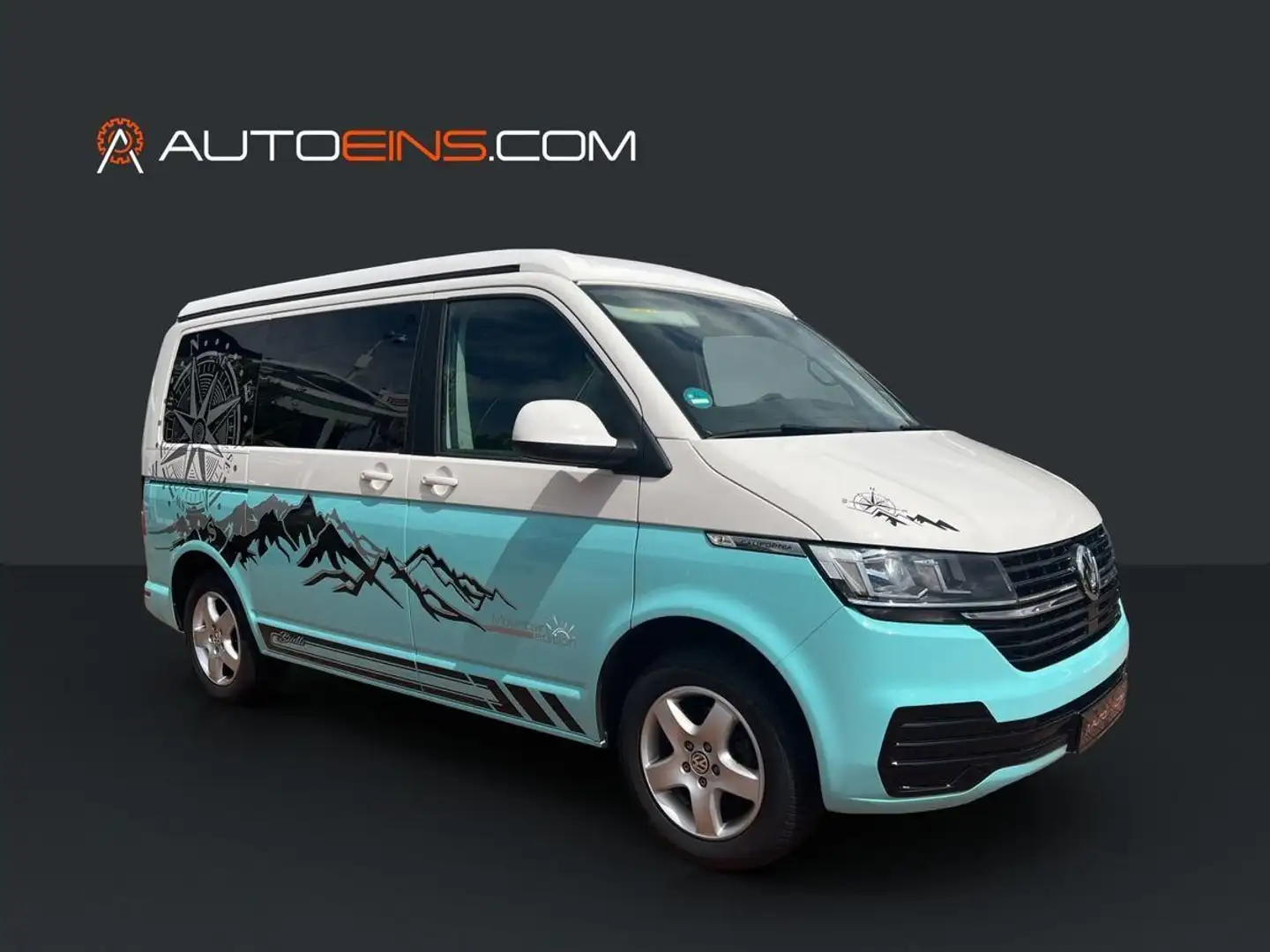 Volkswagen T6 California T6.1 2.0 TDI California Luxus Camper Wohnmobil Bílá - 1