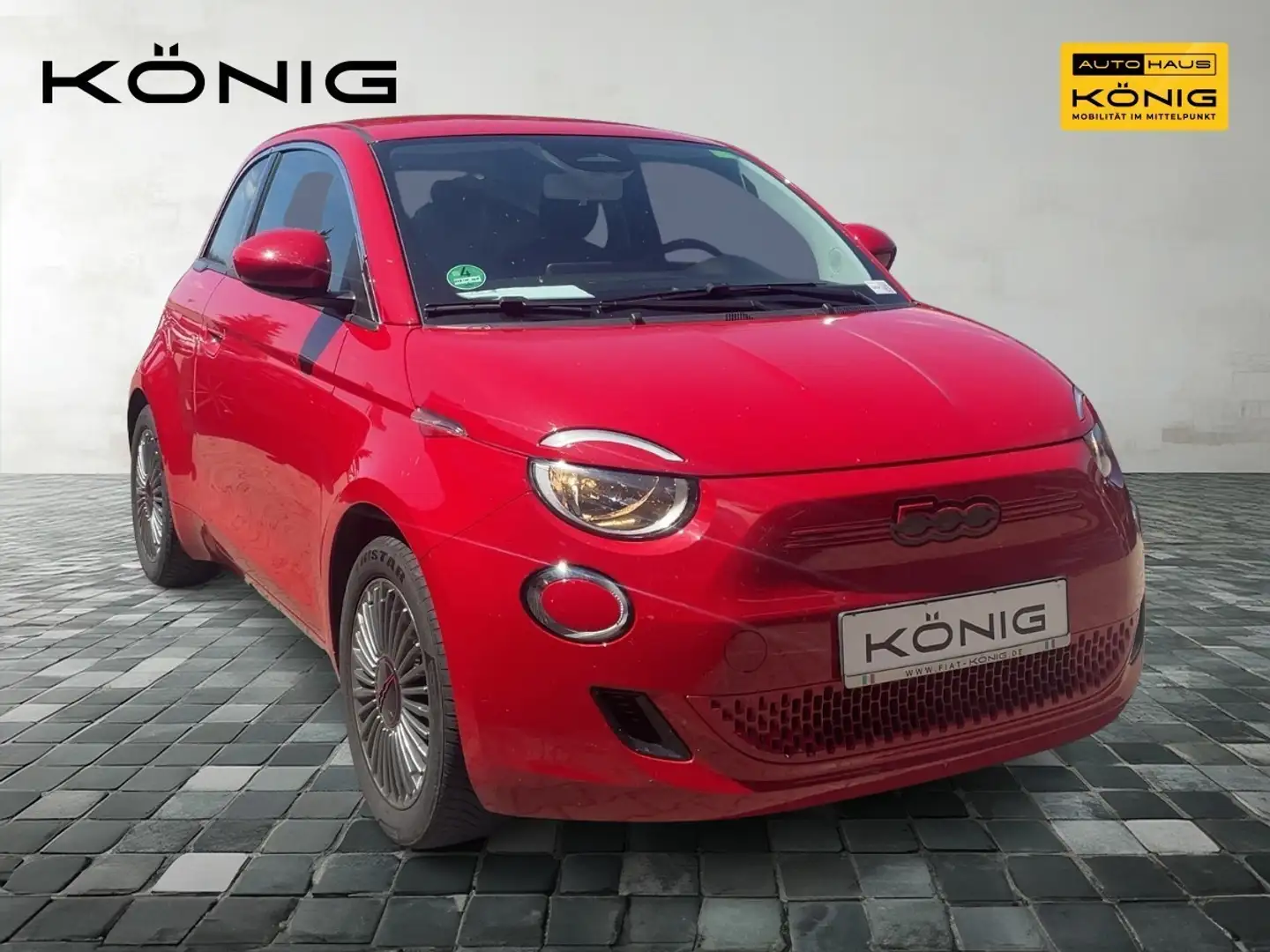 Fiat 500e MJ22 RED Navi Klimaautomatik PDC Rot - 2