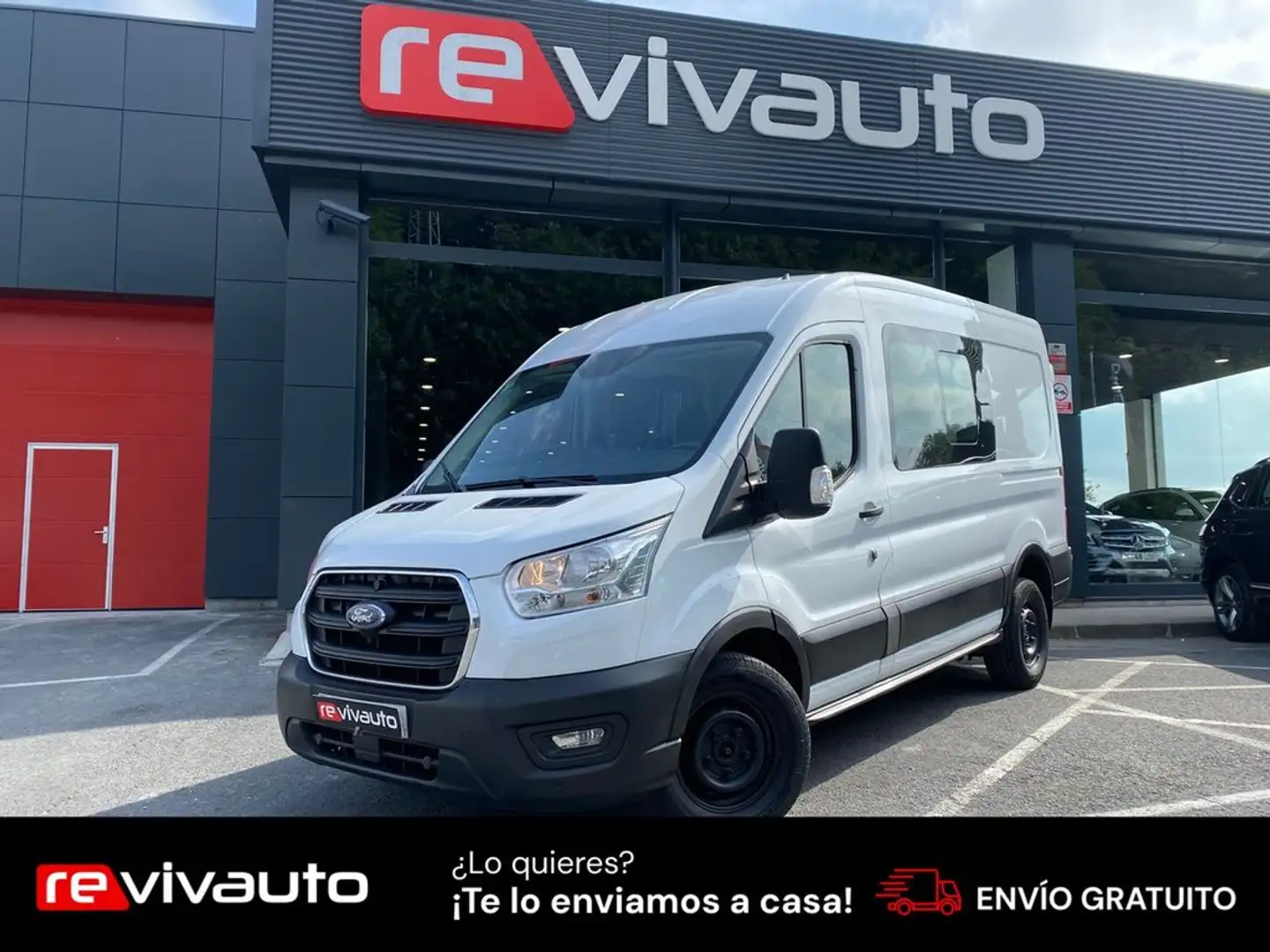 Ford Transit 350 L3 H2 Kombi trenes delantera Weiß - 1
