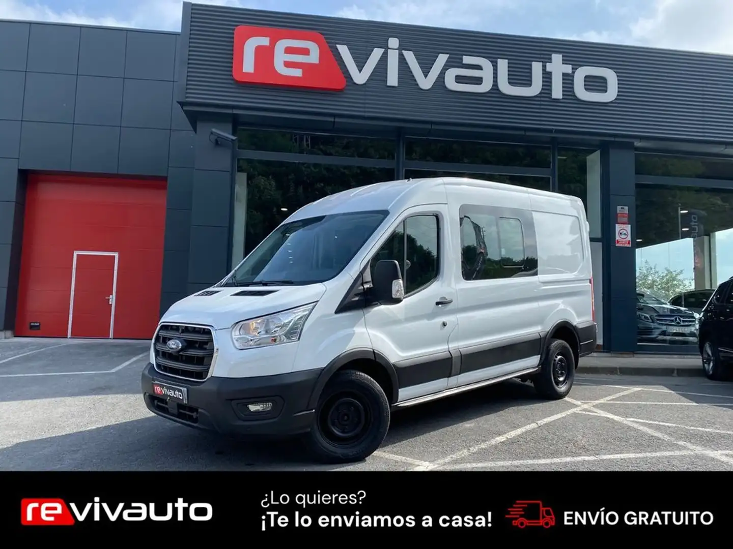 Ford Transit 350 L3 H2 Kombi trenes delantera Weiß - 2