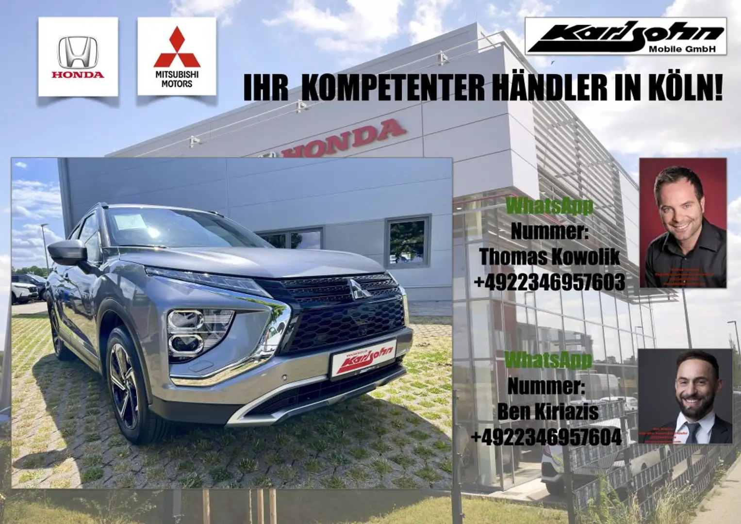 Mitsubishi Eclipse Cross Plug-In Hybrid 4WD Plus Grijs - 1
