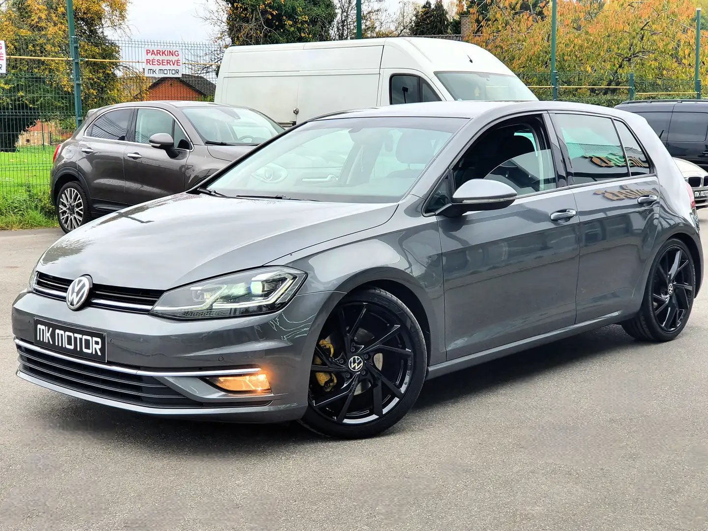 Volkswagen Golf 🟢1.6 TDi 116CV - CAMERA - GPS - CRUISE Gris - 1
