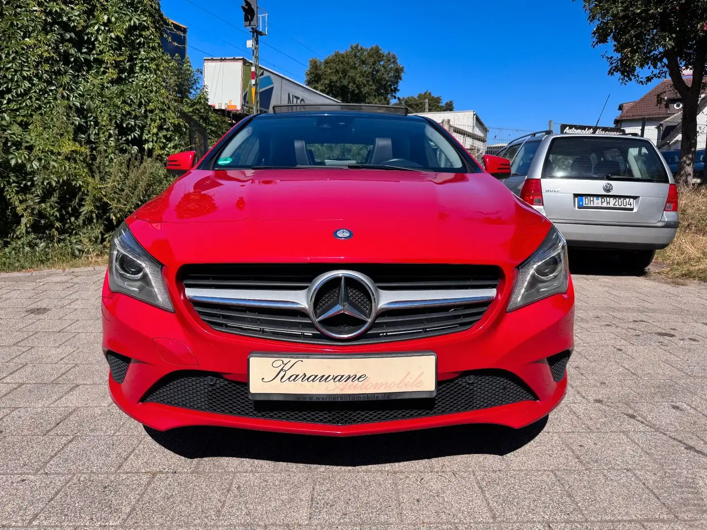 Mercedes-Benz CLA 200 CLA -Klasse*Pano*Totwinkel*T-Leder*R-CAM Rot - 2