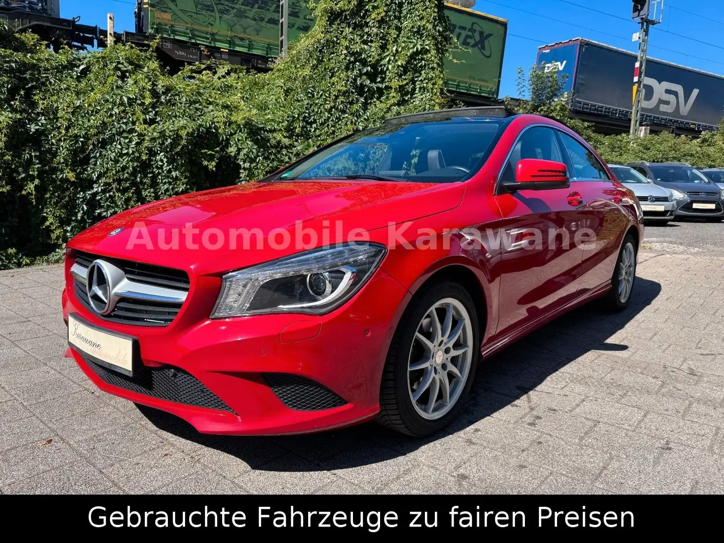 Mercedes-Benz CLA 200 CLA -Klasse*Pano*Totwinkel*T-Leder*R-CAM Rot - 1