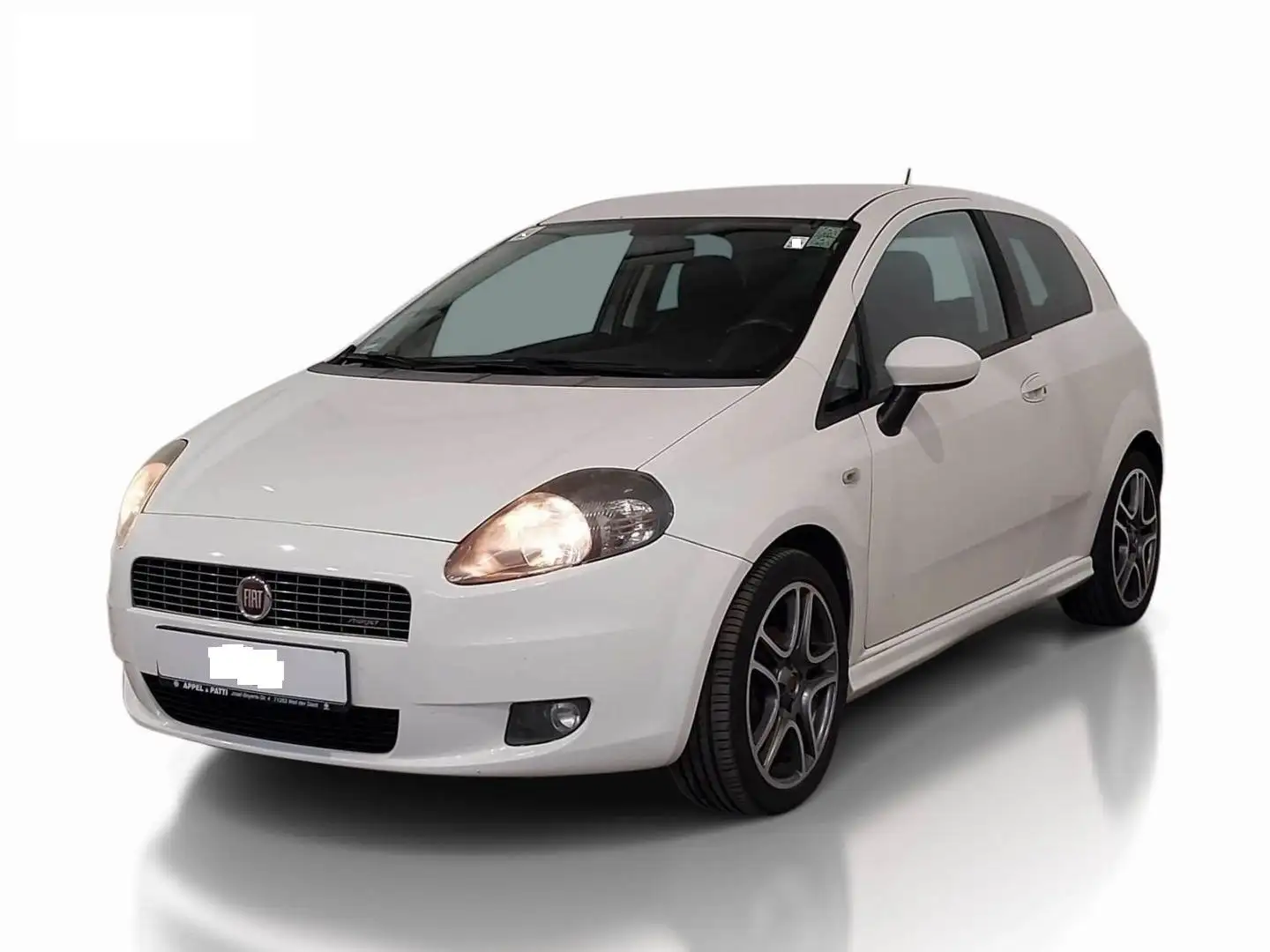 Fiat Punto 1.4 16V Sport 95PS /Tüv 11.26/1.HAND Weiß - 1