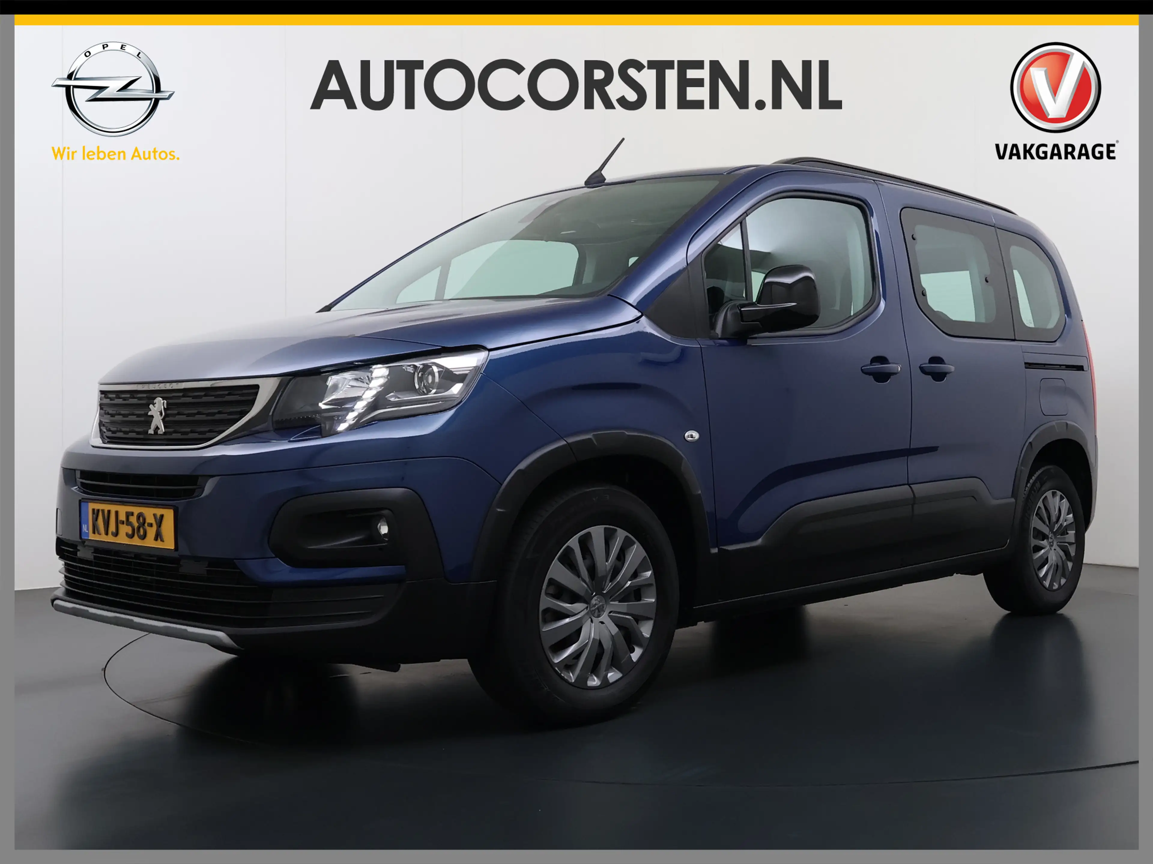 Peugeot e-Rifter EV Allure Pack SOH 97% 50kWh 2X Schuifdeur 360°Cam