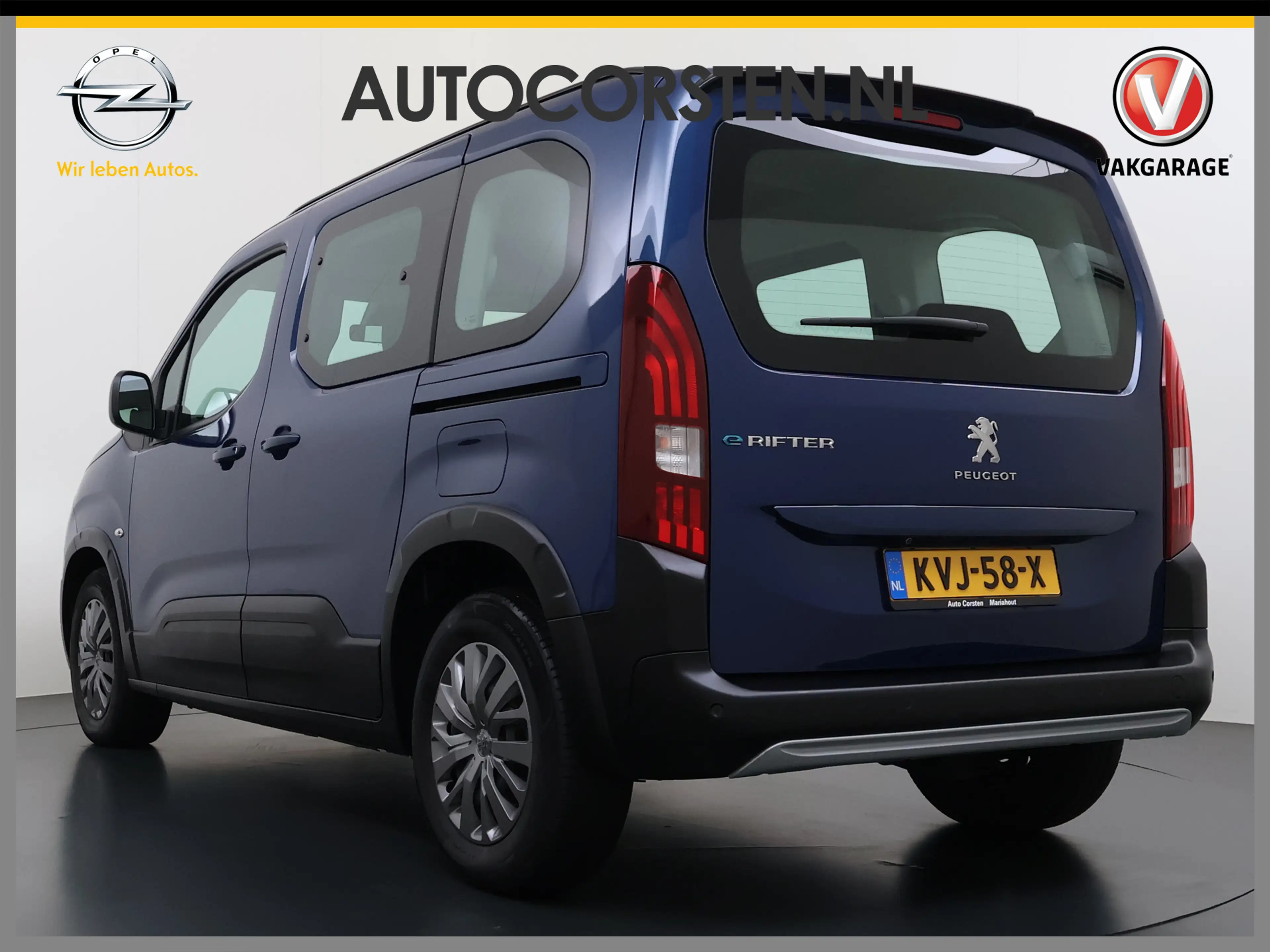 Peugeot e-Rifter EV Allure Pack SOH 97% 50kWh 2X Schuifdeur 360°Cam — photo 2