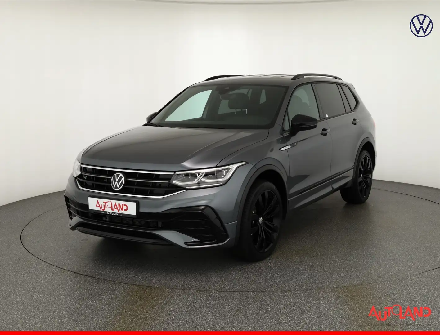 Volkswagen Tiguan Allspace 2.0 4M R-Line Black Standheizung Grigio - 1