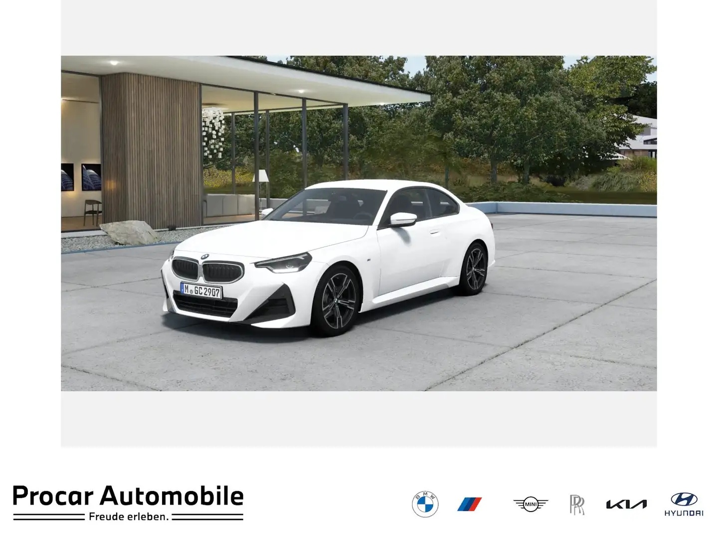 BMW 220 M Sport PA RFK NAVI LED KLIMA Alb - 1
