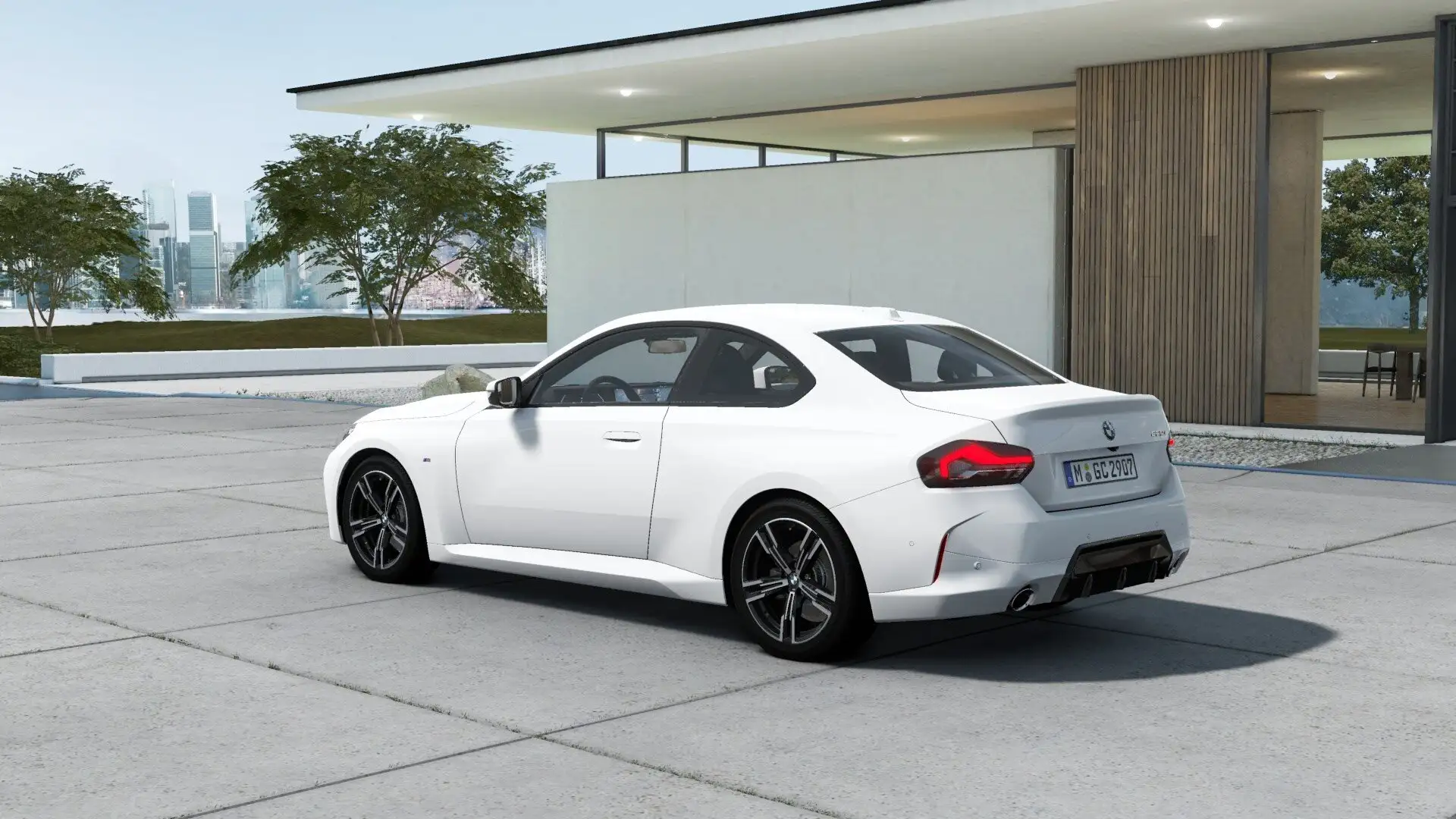 BMW 220 M Sport PA RFK NAVI LED KLIMA Alb - 2