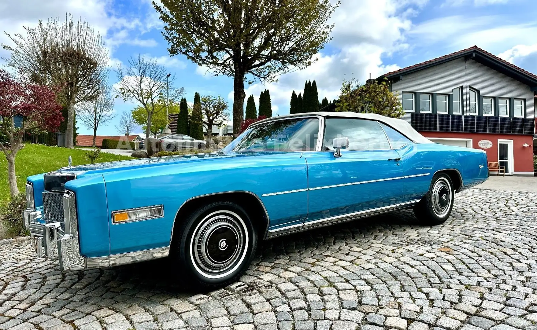 Cadillac Eldorado Convertible BigBlock Restauriert Blau - 1