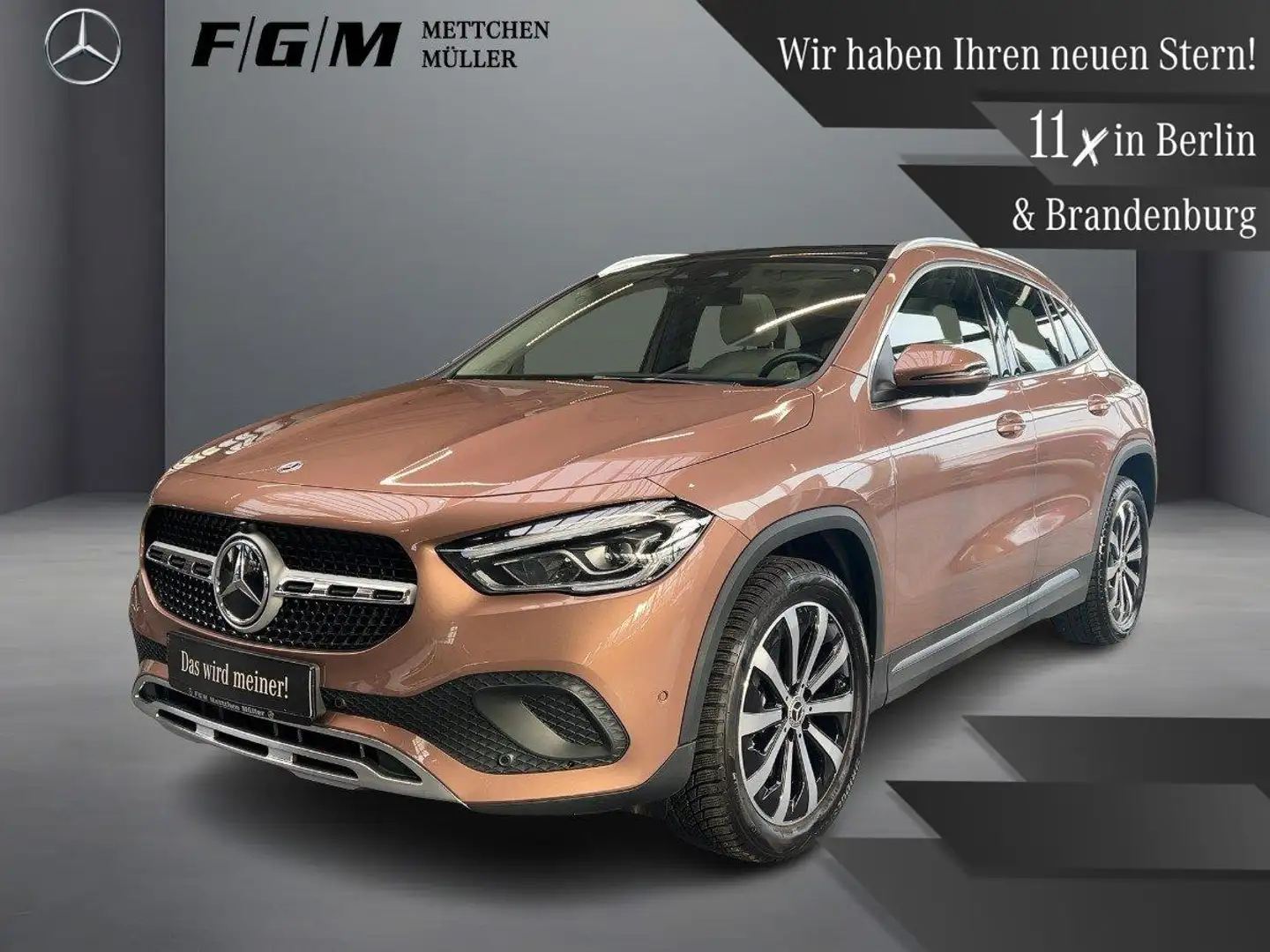 Mercedes-Benz GLA 250 e Progressive S-Dach|TWA|360|CarPlay| Gold - 1