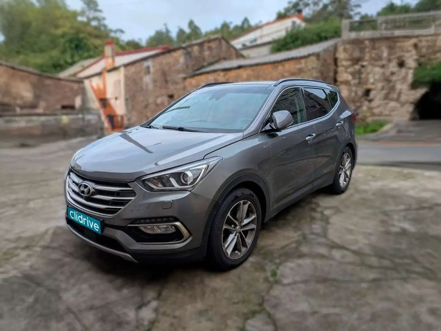 Hyundai SANTA FE 2.2CRDi 4x4 Style Aut. 7s Gris - 2