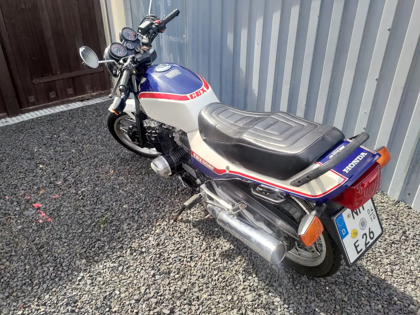 Honda CBX 550 Blue - 2