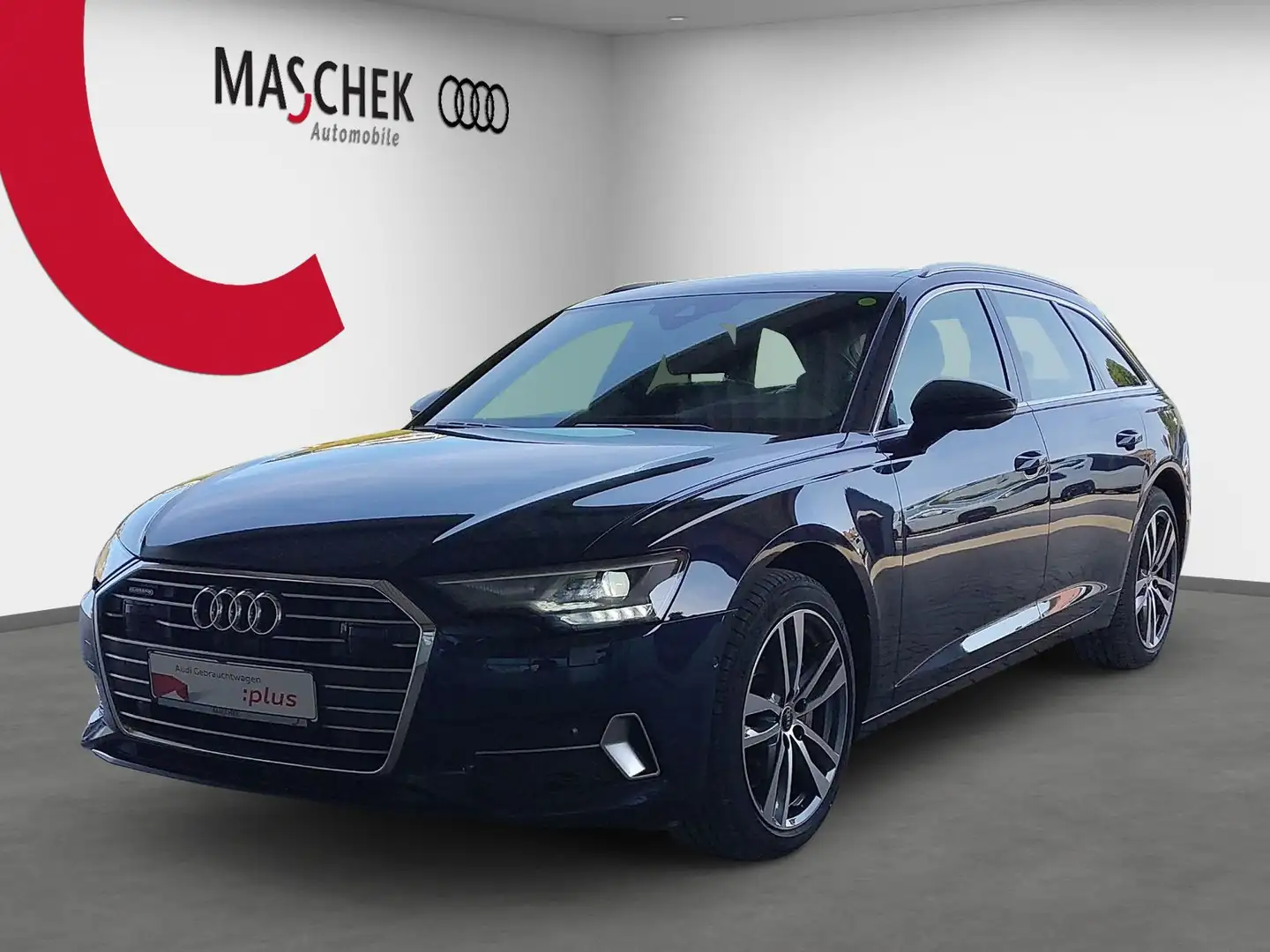 Audi A6 Avant 50 TDI AHK Pano Memory HUD ACC DAB Blau - 2