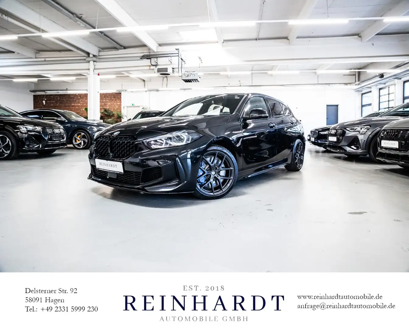 BMW 135 i xDRIVE EDITION/SHADOW/LED-AD/M-SITZE/H&K Schwarz - 1