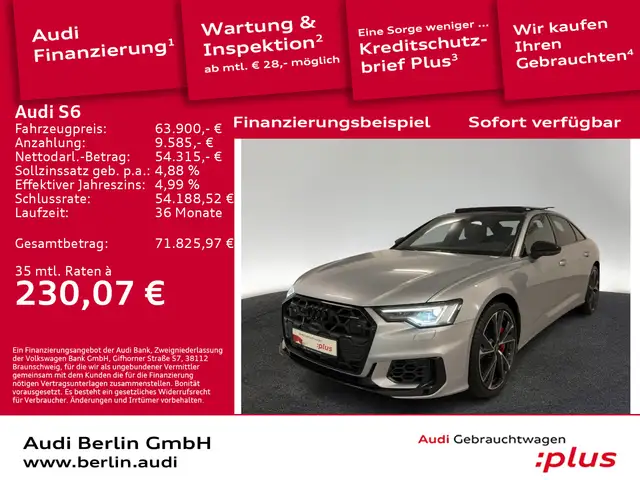 Audi S6 TDI tiptr. LEDER 360°K NAVI PANO