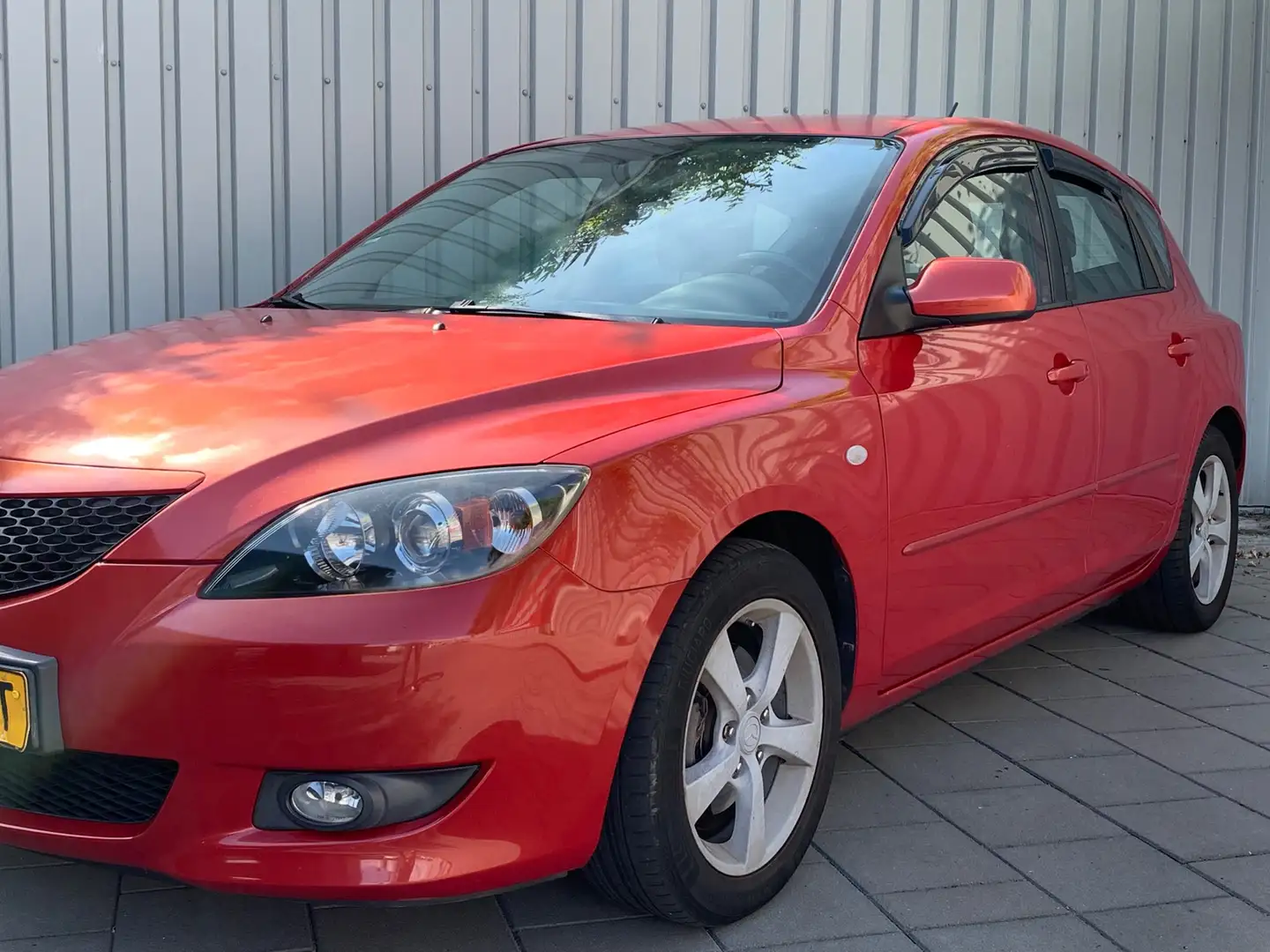 Mazda 3 Sport 1.6 Touring|149000KM|Airco|Carplay| Roşu - 2