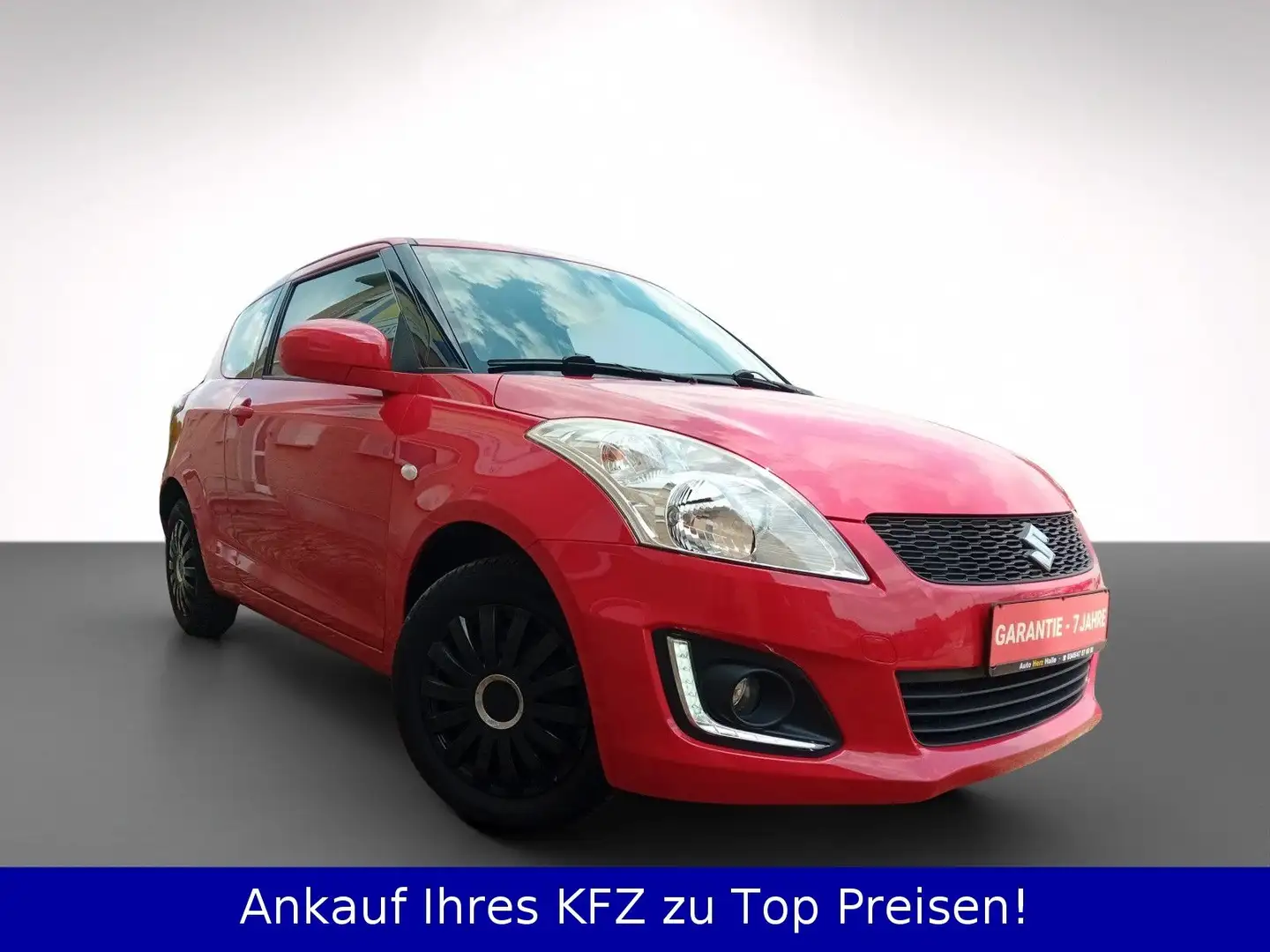 Suzuki Swift Klima+PDC+Navi+CarPlay+Allwetterreifen Rot - 2