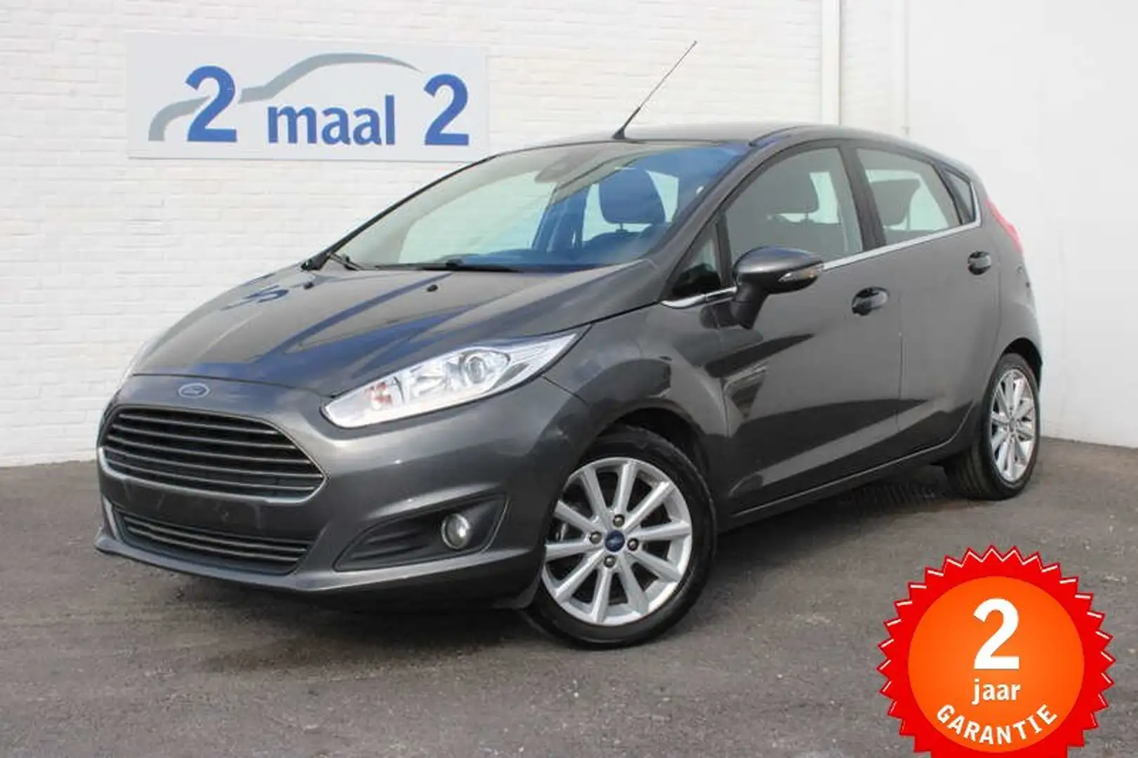 Ford Fiesta Fiesta 1.0 EcoBoost Airco/2JAAR garantie Grijs - 1