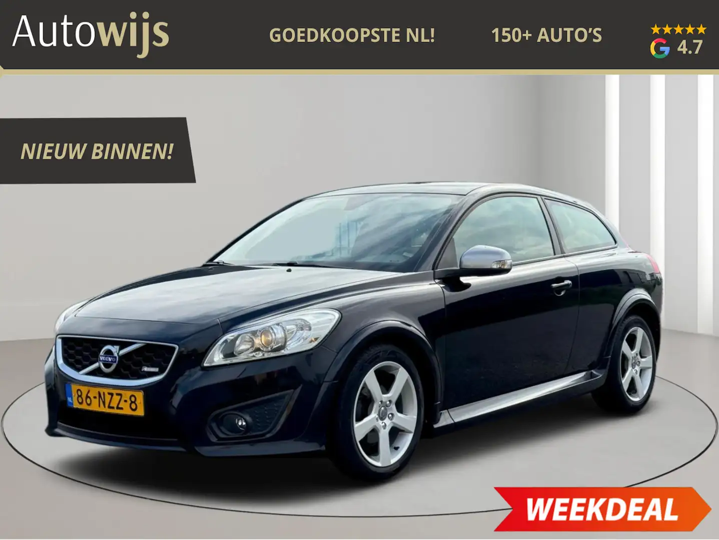 Volvo C30 1.6 R-Edition|XENON|LEDER|R-Design|CRUISE|NL AUTO| Noir - 1