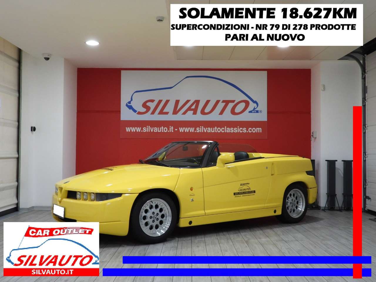 Alfa Romeo RZ "ROADSTER ZAGATO" - SOLAMENTE 18.627KM (1995)