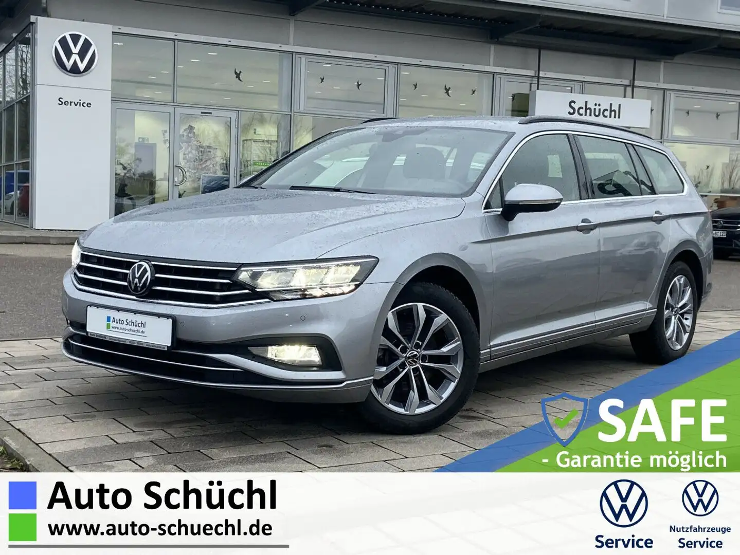 Volkswagen Passat Variant 2.0 TSI DSG Business 17"+NAVI+LED Silber - 1