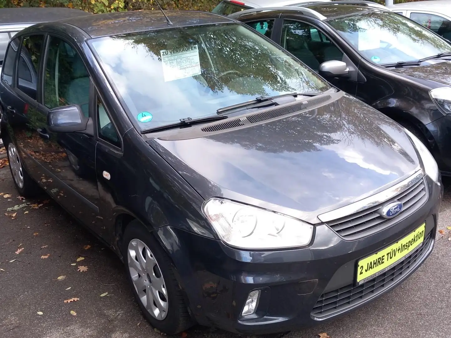 Ford Focus C-Max Klima,eFh,Zv/Fb,Alu,2 J. Tüv, 1 Jahr Garantie Szary - 2