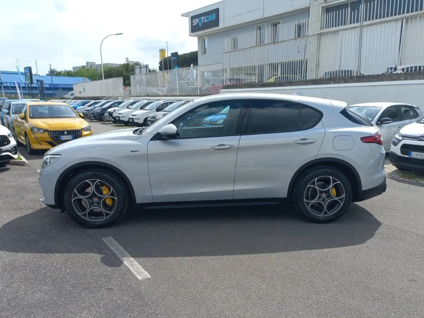 Alfa Romeo Stelvio 2.2 TD 210 CV Sprint AT8 Q4 Grigio - 2