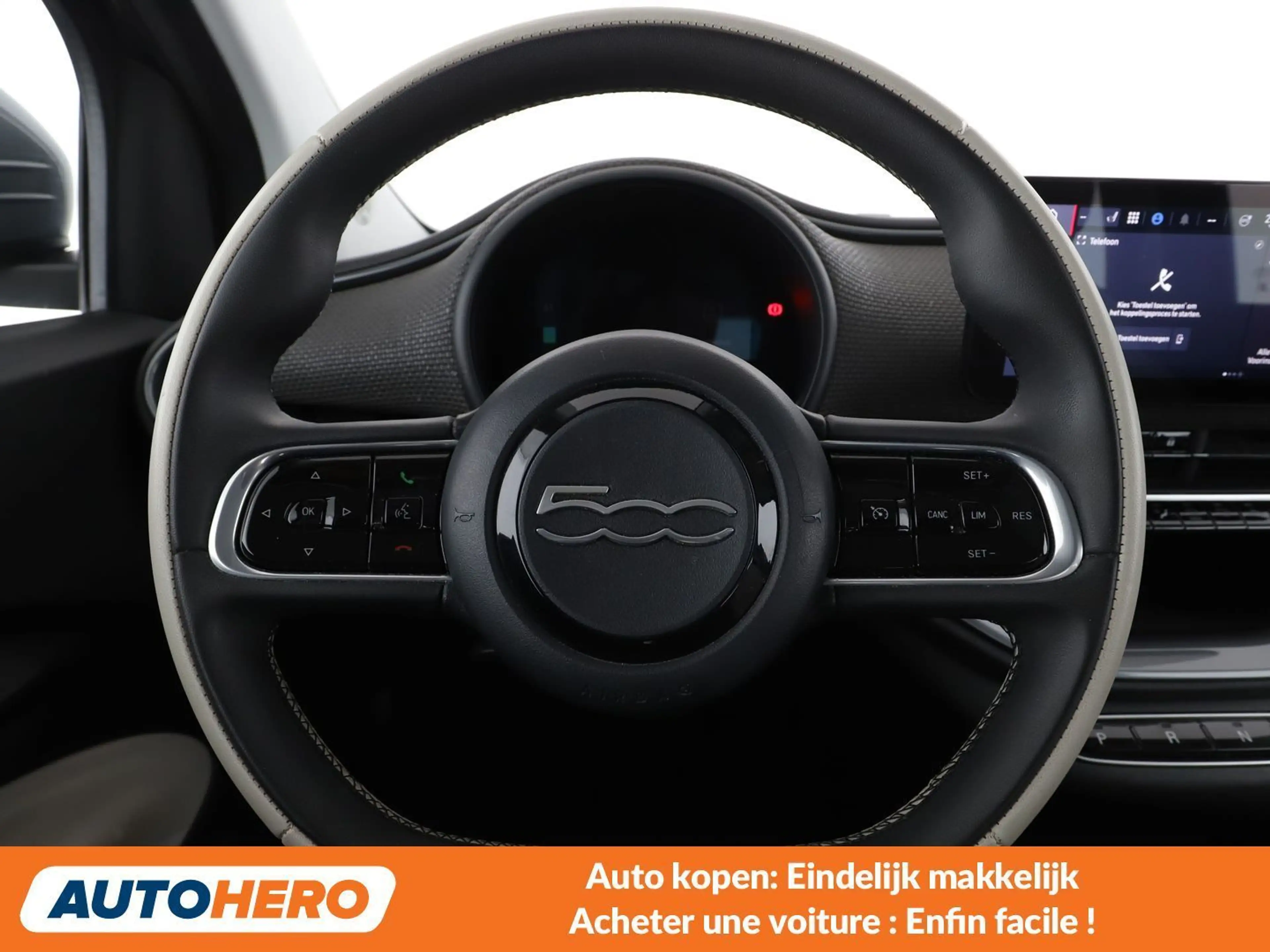 Fiat 500e electric drive 87 kW la Prima by Bocelli — photo 5